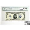 Image 1 : 1934D $5 U.S. SIlver Certificate-Wide I LCG 67 PPQ