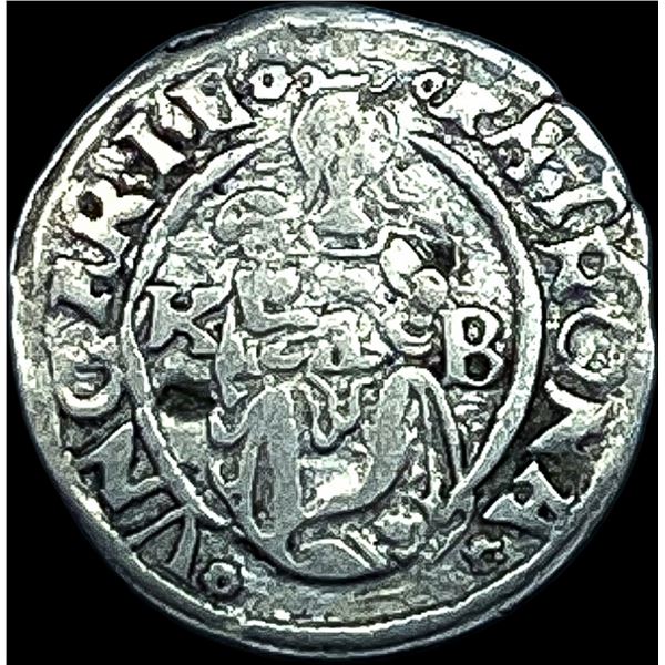 1540-1590 Hungary Madonna&Child Silver Denar CLOSELY UNCIRCULATED