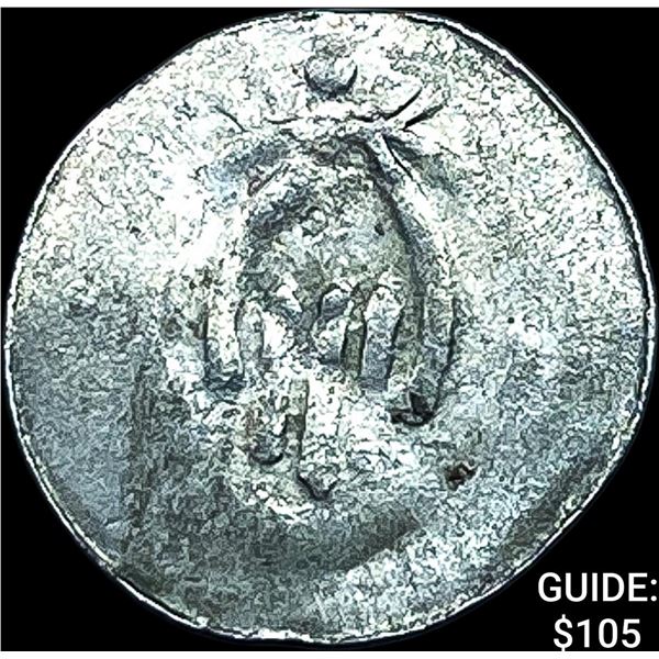 1250-1300 Germany Silver Hand Heller NEARLY UNCIRCULATED