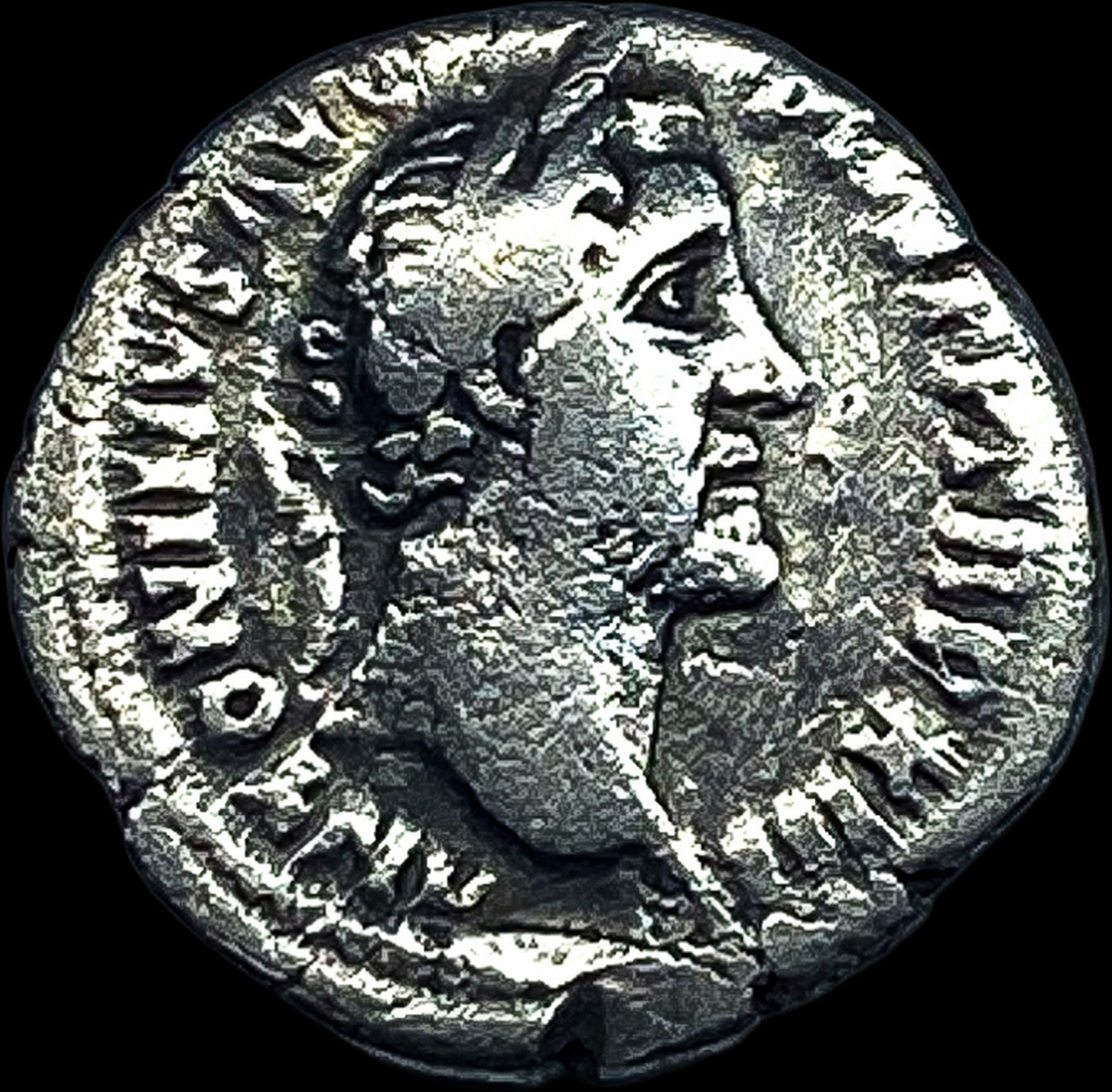 Roman Ant. Pius 138-161 AD Silver Denarius NEARLY UNCIRCULATED