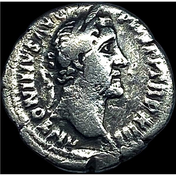 Roman Ant. Pius 138-161 AD Silver Denarius NEARLY UNCIRCULATED
