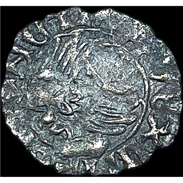 14th-15th Venetian Republic Silver Tornesello NEARLY UNCIRCULATED