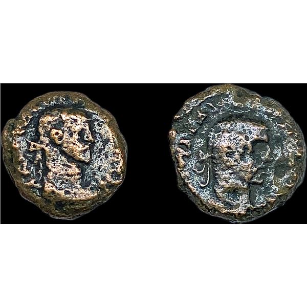 [2 Coins] Roman Egypt 235-284 AD BI Tetradrachm NEARLY UNCIRCULATED