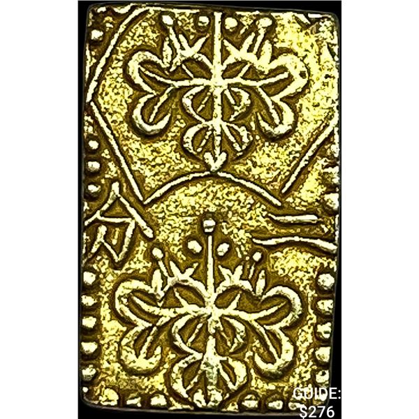 1868-1869 Japan Gold 2 Bu .048 AGW CLOSELY UNCIRCULATED