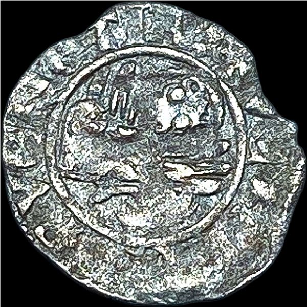 14th-15th Cent Venetian Republic Silver Tornesello NEARLY UNCIRCULATED