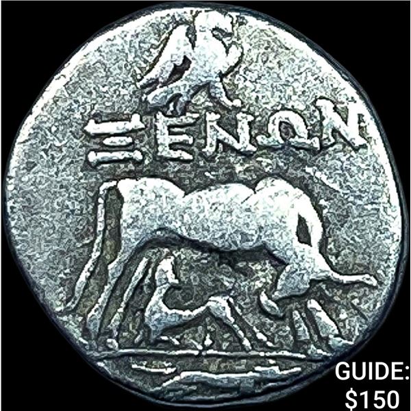 Illyria 260-167/98 BC Silver Drachm NEARLY UNCIRCULATED