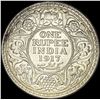 Image 2 : 1917 British India Rupee UNCIRCULATED