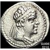 Image 1 : Bactria Eukratides I 170-145 BC Silver Obol CHOICE AU