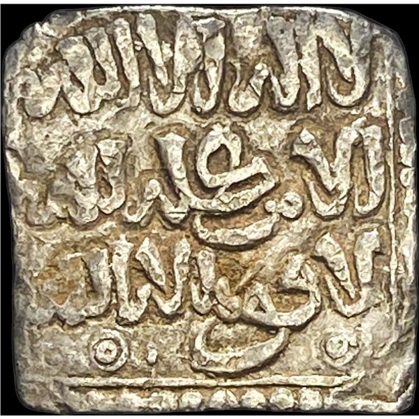 1163-1269 Spain Reconquista Almohad Silver Dirham NEARLY UNCIRCULATED