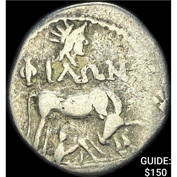 Illyria 260-167/98 BC Silver Drachm NEARLY UNCIRCULATED