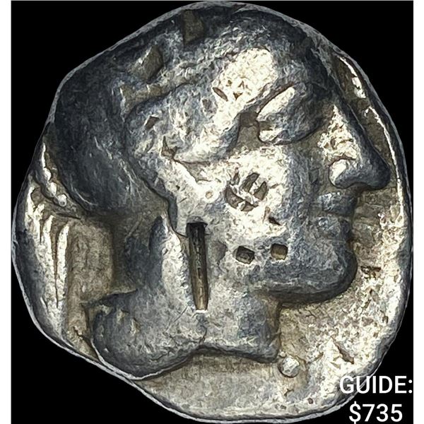 Attica Athens 393-294 AD Silver Tetradrachm NEARLY UNCIRCULATED