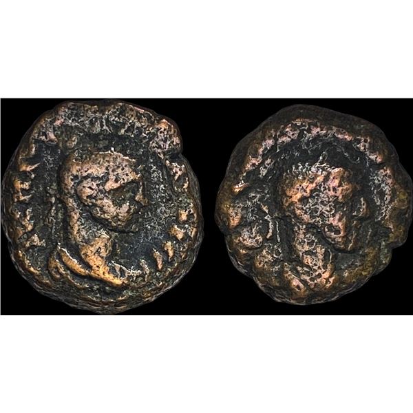 [2 Coins] Roman Egypt 235-284 AD BI Tetradrachm NEARLY UNCIRCULATED