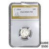 Image 1 : 1924 Mercury Silver Dime PGA MS65
