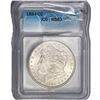 Image 1 : 1884-CC Morgan Silver Dollar ICG MS63