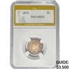 Image 1 : 1875 Indian Head Cent PGA MS63