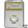 Image 1 : 1938-D Mercury Silver Dime PGA MS66 FSB