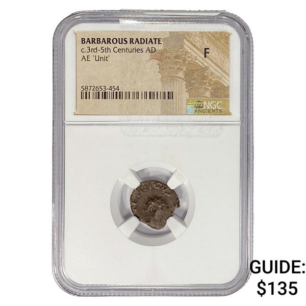 Barbarous Radiate c.3rd-5th Centuries AD AE 'Unit' NGC F