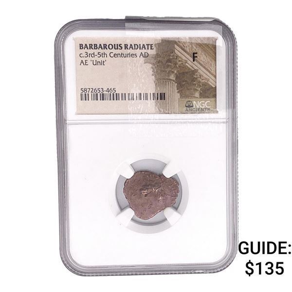 Barbarous Radiate c.3rd-5th Centuries AD AE 'Unit' NGC F