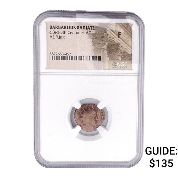 Barbarous Radiate c.3rd-5th Centuries AD AE 'Unit' NGC F