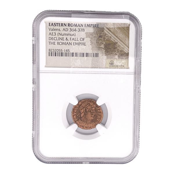 Eastern Roman Valens, AD 364-378 AE3(Nummus) NGC