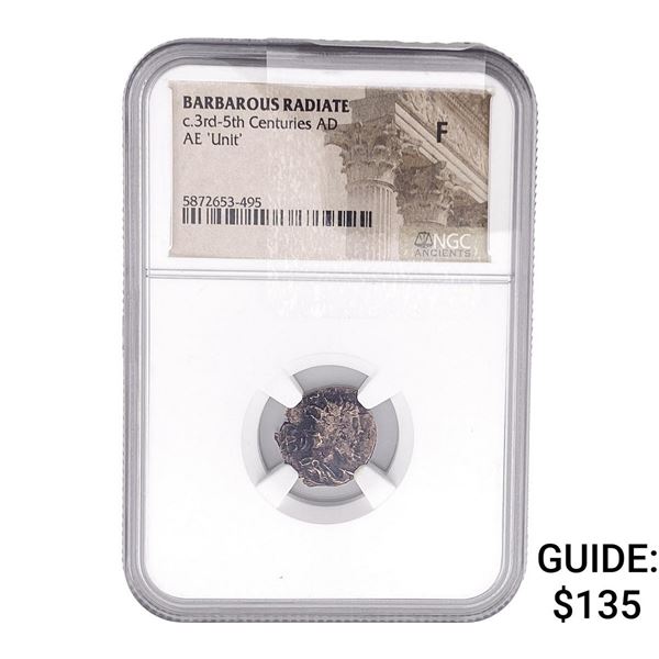 Barbarous Radiate c.3rd-5th Centuries AD AE 'Unit' NGC F