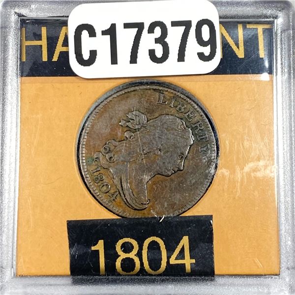1804 Draped Bust Half Cent