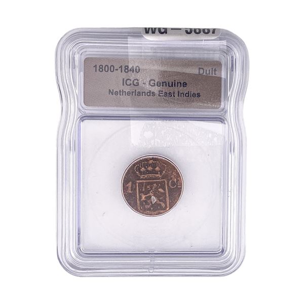 Netherlands East Indies Duit ICG Genuine