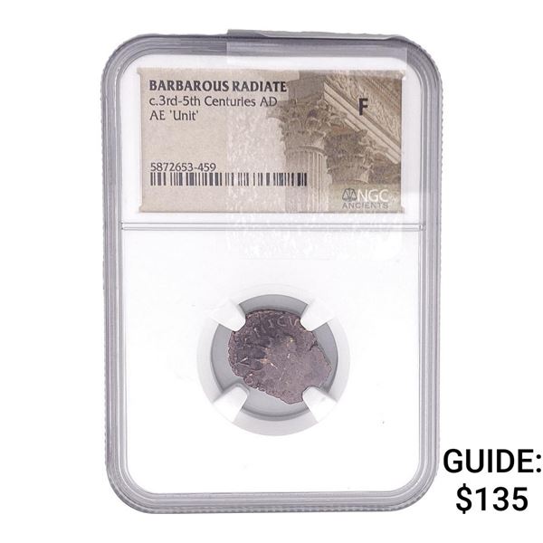 Barbarous Radiate c.3rd-5th Centuries AD AE 'Unit' NGC F