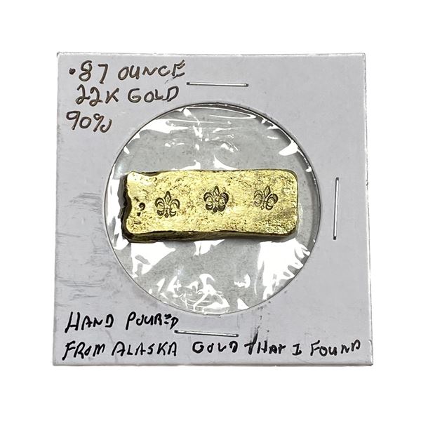 .87oz 22k Gold