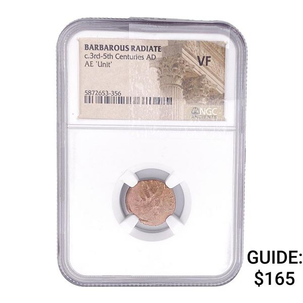 Barbarous Radiate c.3rd-5th Centuries AD AE 'Unit' NGC VF