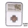 Image 1 : Roman Gallienus, AD 253-268 BI Dbl-Denarius NGC VF