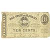 Image 1 : 1863 10C Alabama Confederate Civil War