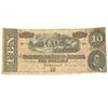Image 1 : 1864 $10 Confederate States America Richmond