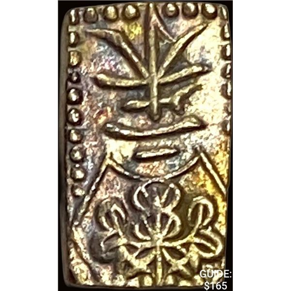 [1832-1858] Japan Gold 2 Shu .0527oz CLOSELY UNCIRCULATED