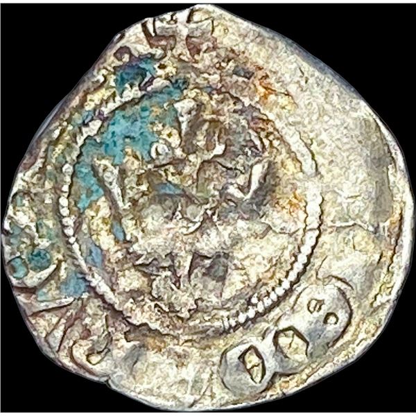 1386-1395 Hungary Mary Silver Denar CLOSELY UNCIRCULATED