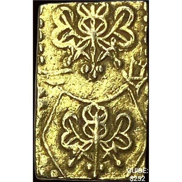 [1868-1869] Japan Gold 2 Bu .029oz CLOSELY UNCIRCULATED