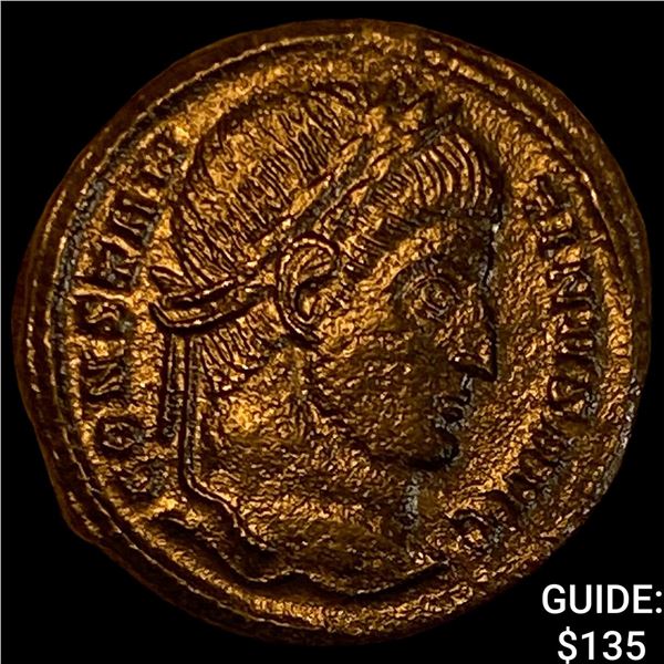 Roman Constanine I 306-337 AD BI Nummus UNCIRCULATED