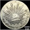 Image 1 : 1874Go FR Mexico Silver 8 Reales Cap&Ray CLOSELY UNCIRCULATED