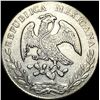 Image 2 : 1874Go FR Mexico Silver 8 Reales Cap&Ray CLOSELY UNCIRCULATED