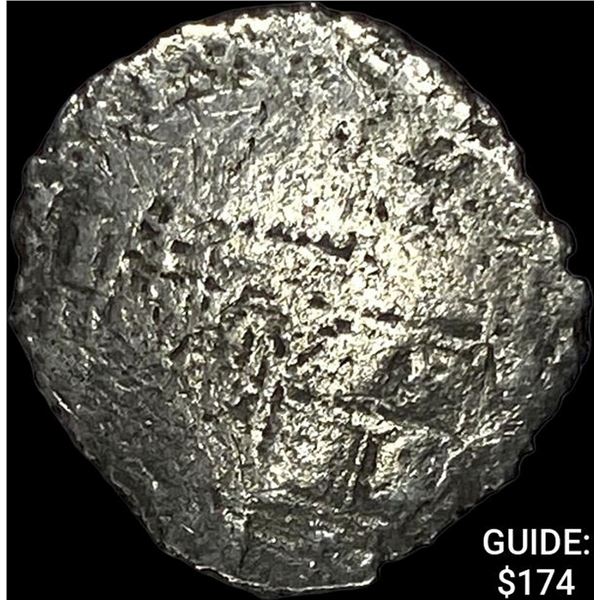 1500s-1600s Spanish Colonial Silver Cob NEARLY UNCIRCULATED