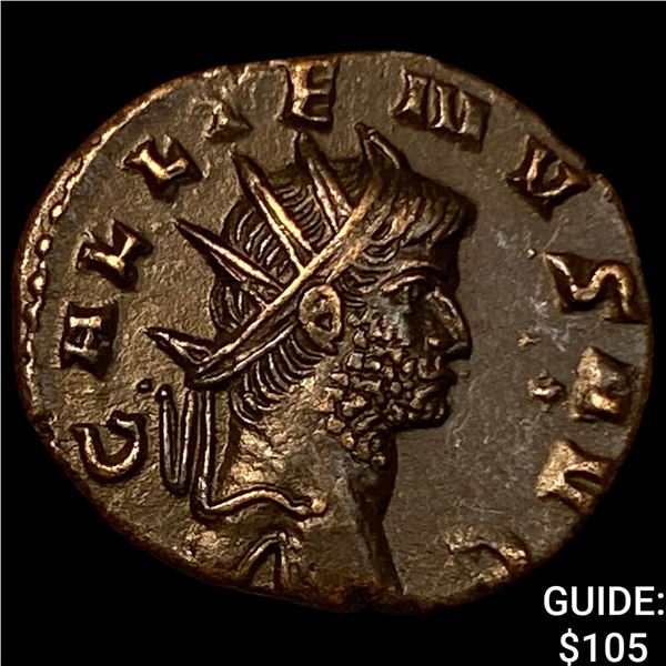 Roman Gallienus 253-268 AD Bronze Dbl Denarius CHOICE AU