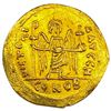 Image 2 : Constantinople Phocas 609-610 AD Gold Solidus CHOICE AU