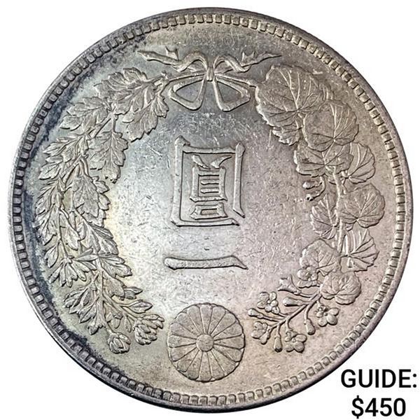 1892 Japan .7801oz Silver Yen UNCIRCULATED