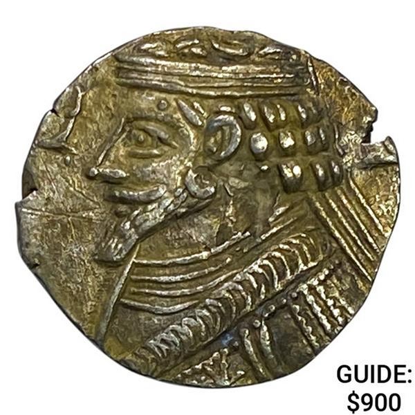 2 BC-5 AD Parthia BI Tetradrachm Phraatakes CLOSELY UNCIRCULATED