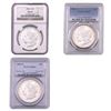Image 1 : [3 Coins] 1881-1885 Morgan Silver Dollar PCGS/NGC MS64-65
