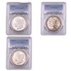 Image 1 : [3 Coins] 1879-1880 Morgan Silver Dollar PCGS MS64