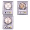 Image 2 : [3 Coins] 1879-1880 Morgan Silver Dollar PCGS MS64