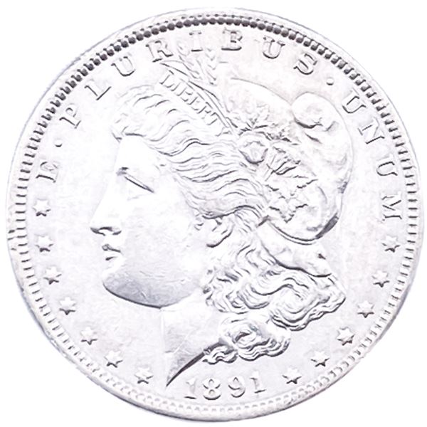 1891 Morgan Silver Dollar
