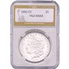 Image 1 : 1882-CC Morgan Silver Dollar PGA MS64