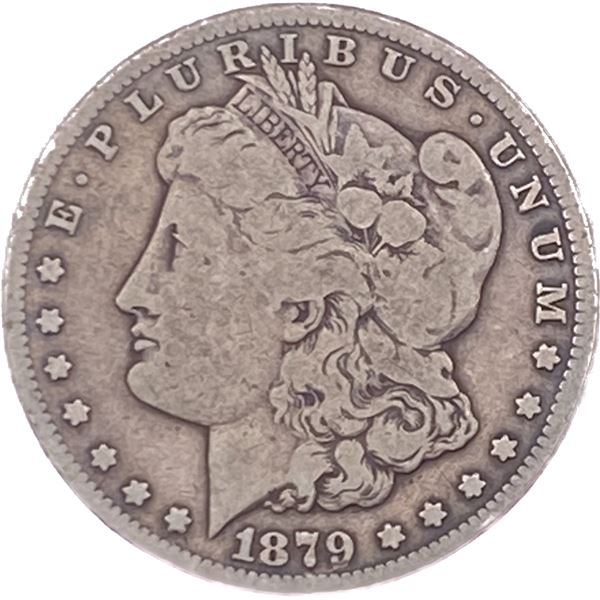 1879-CC Morgan Silver Dollar